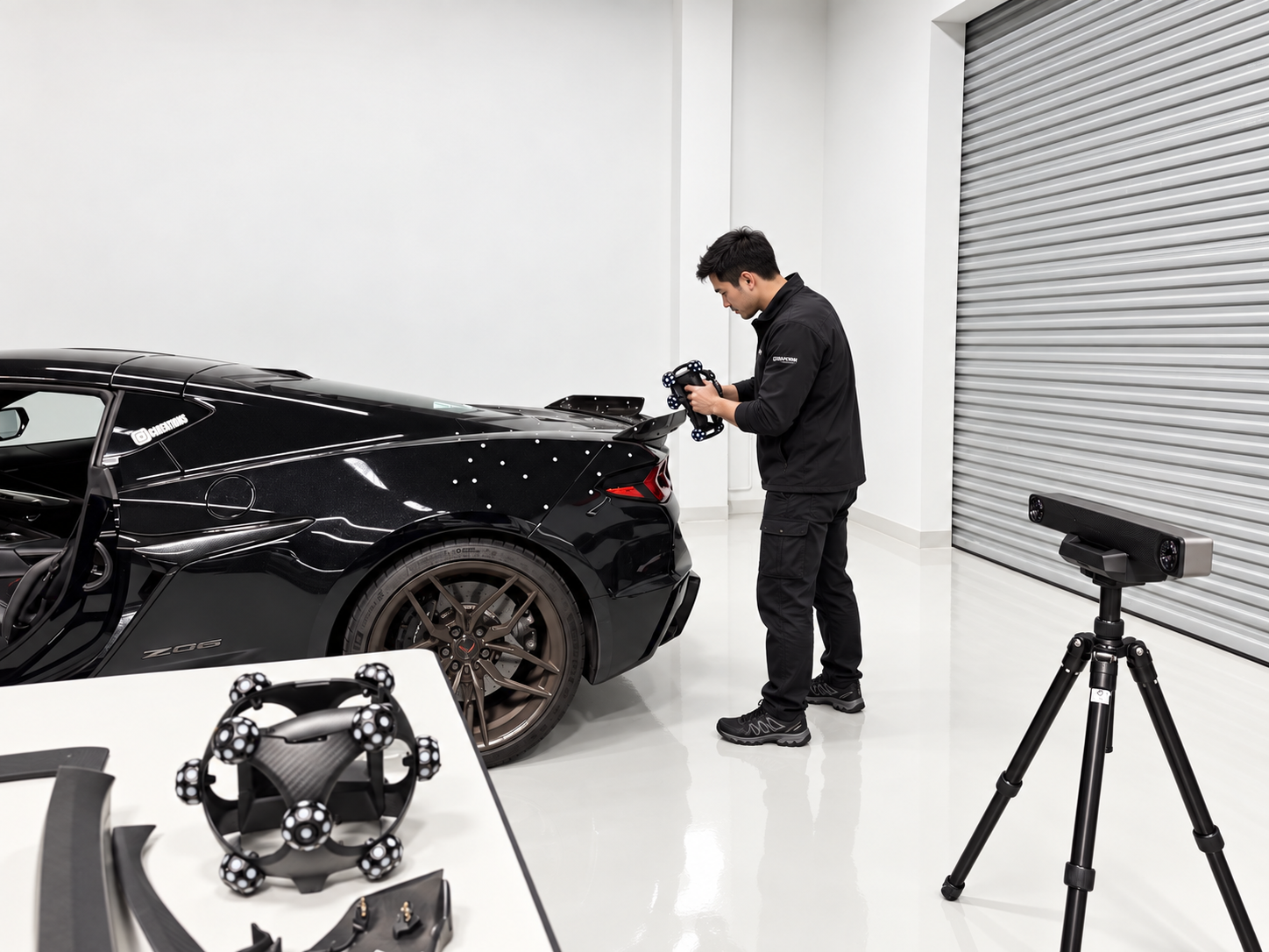 3D Scanning capability at RACE